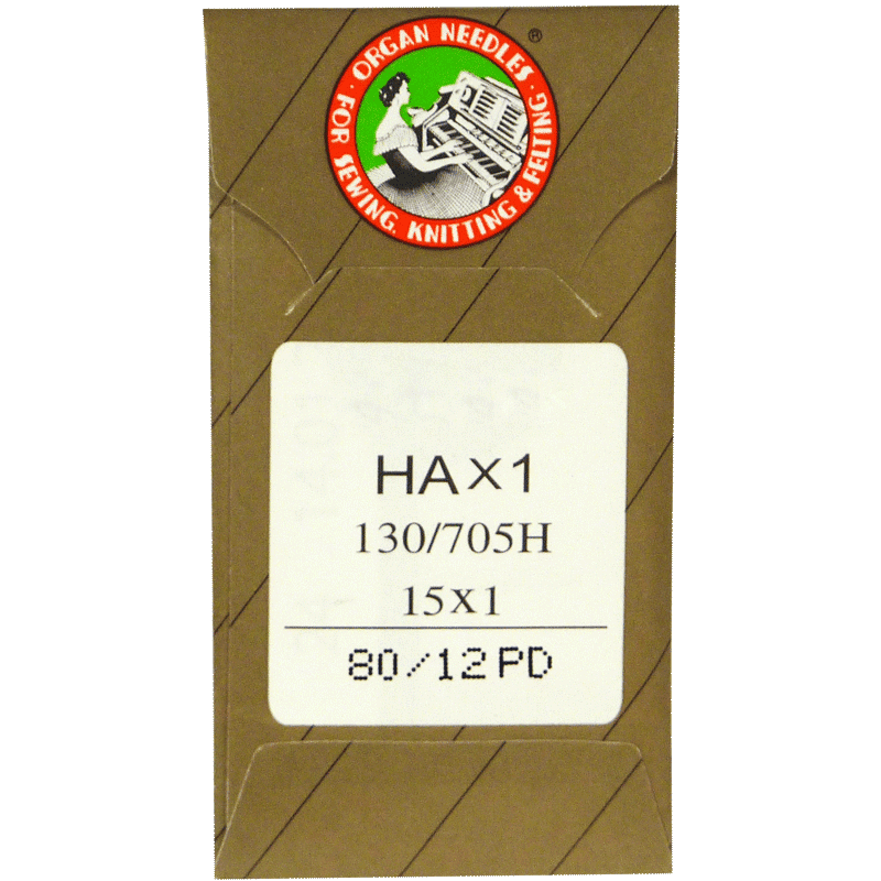80/12 PD – Organ Needles Titanium – Sharp - View 1