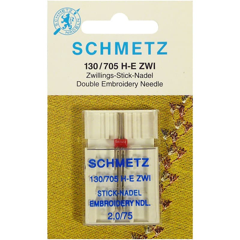 Embroidery Twin Needle Schmetz - View 2