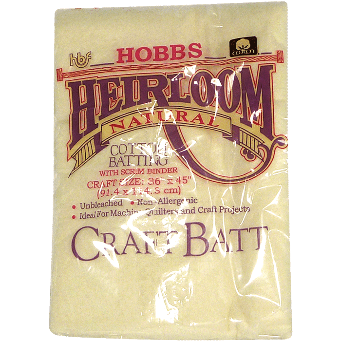 Scrim 100% Natural Cotton Batting - View 1