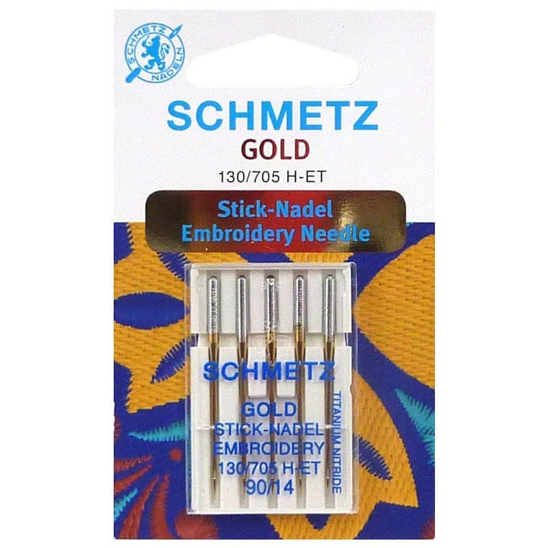 GOLD Embroidery Needle Schmetz - View 3