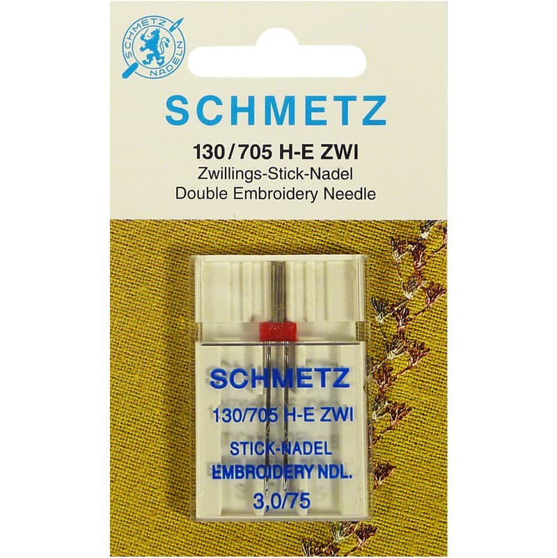 Embroidery Twin Needle Schmetz - View 3