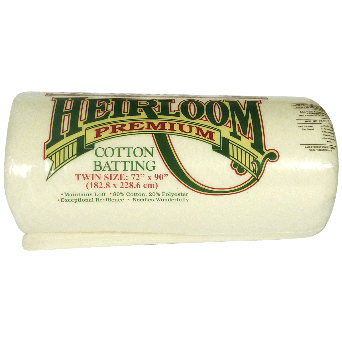 Premium 80/20 Cotton Blend Batting - View 6