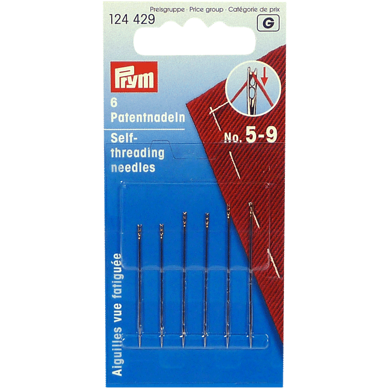 6 Self-threading Needles - View 1