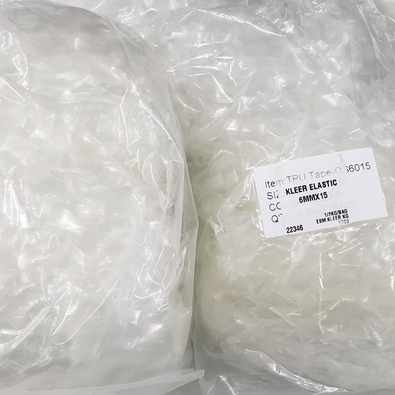 Clear Elastic Mask 6mm - View 1